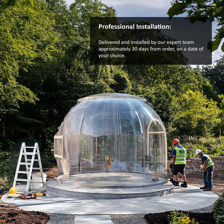 Premium PVC Glass Dome – Supplied & Installed