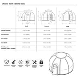 Premium PVC Glass Dome – Supplied & Installed