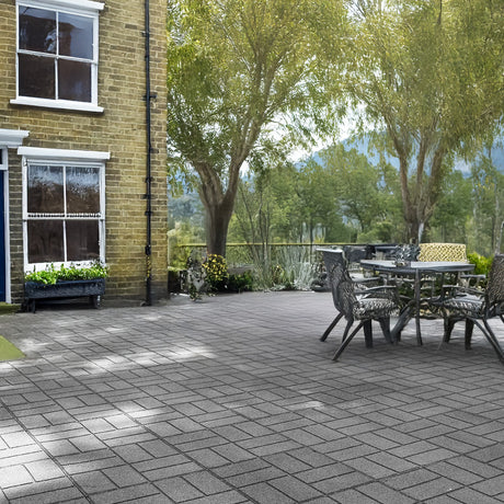 Reversible Garden Stepping Stones Decking Paver 40x40cm
