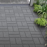 Reversable Garden Stepping Stones Decking Paver 40x40cm