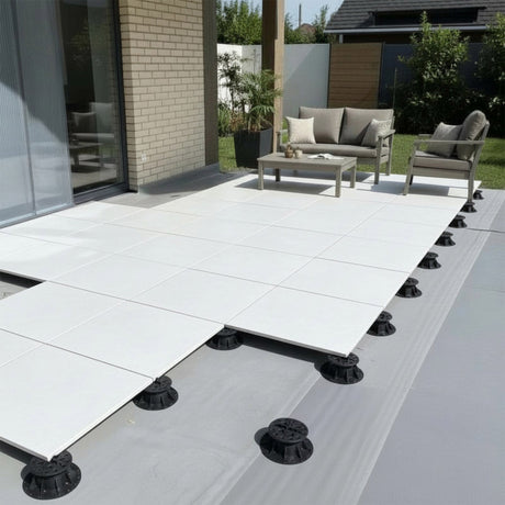 Adjustable Pedestal Support for Paving