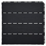 Pack of 12 Polydeck PVC Decking Tiles - Black