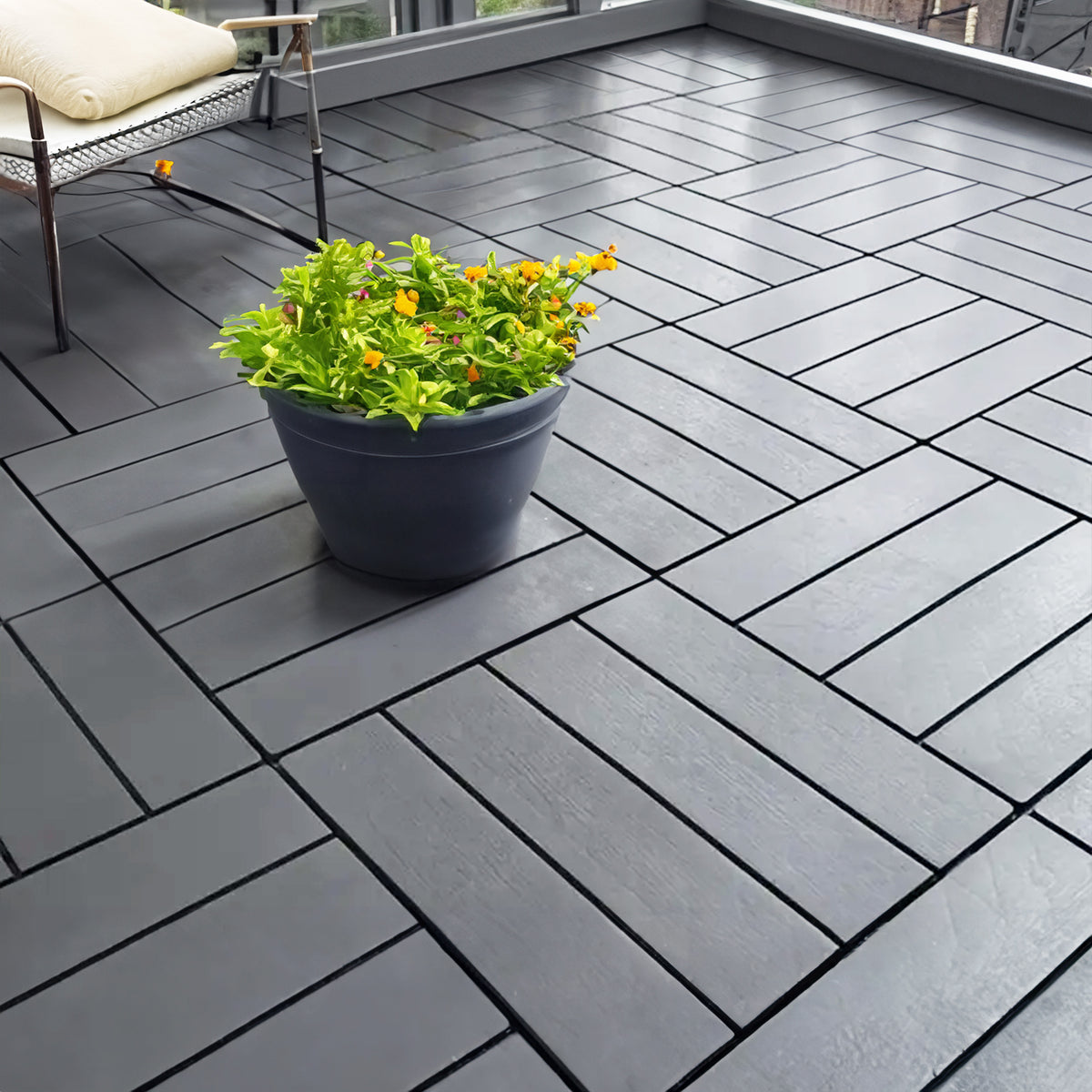Polydeck Plastic Decking Tiles - Durable, Affordable Outdoor Flooring ...