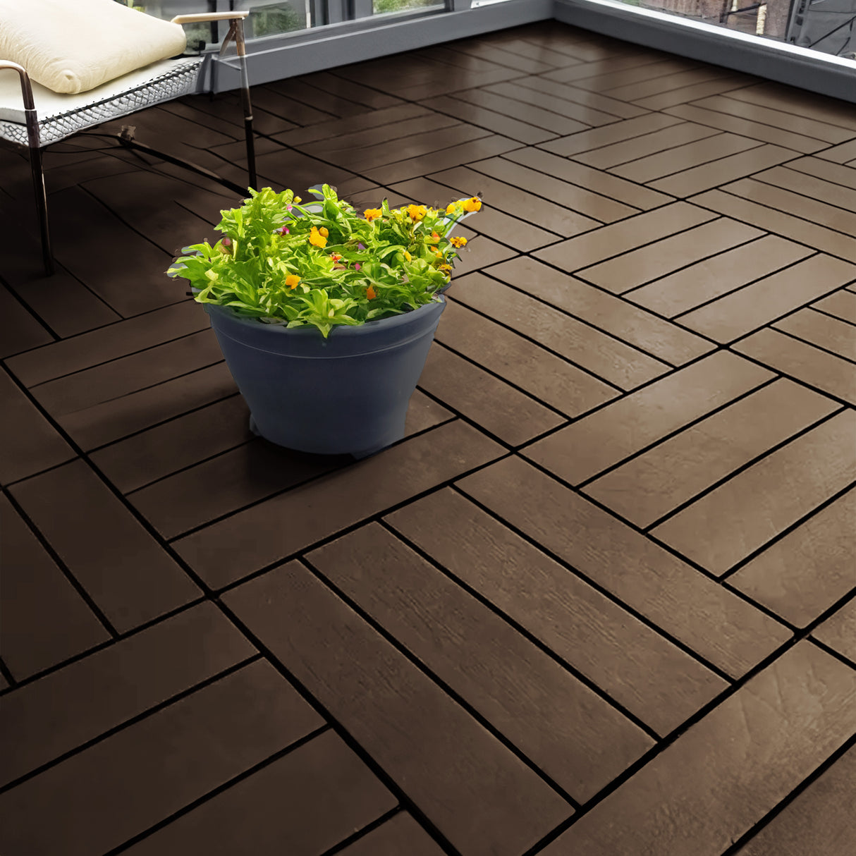 Polydeck PVC Decking Tiles