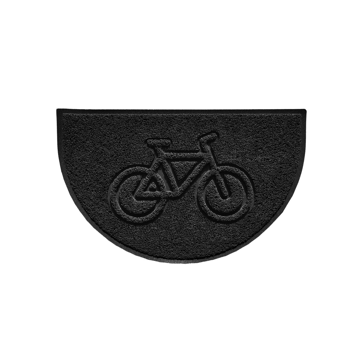 Cycle Embossed Halfmoon Spaghetti Indoor/Outdoor Doormat