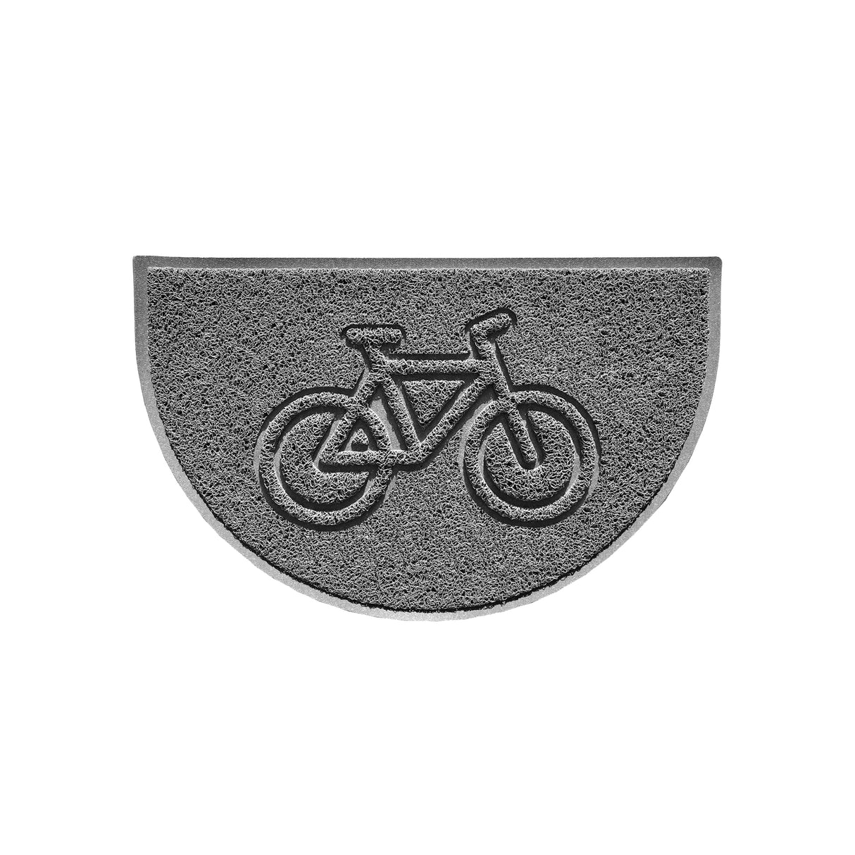 Cycle Embossed Halfmoon Spaghetti Indoor/Outdoor Doormat