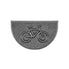 Cycle Embossed Halfmoon Spaghetti Indoor/Outdoor Doormat