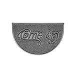 Come In Embossed Halfmoon Spaghetti Indoor/Outdoor Doormat