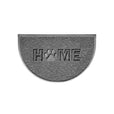 Home Paw Embossed Halfmoon Spaghetti Indoor/Outdoor Doormat