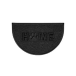 Home Paw Embossed Halfmoon Spaghetti Indoor/Outdoor Doormat