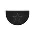 Star Embossed Halfmoon Indoor/Sheltered Outdoor Spaghetti Doormat