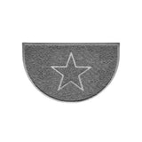 Star Embossed Halfmoon Indoor/Sheltered Outdoor Spaghetti Doormat