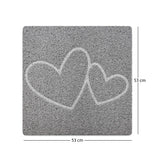 Embossed Spaghetti Loofah Anti Slip Shower/Bath Mat