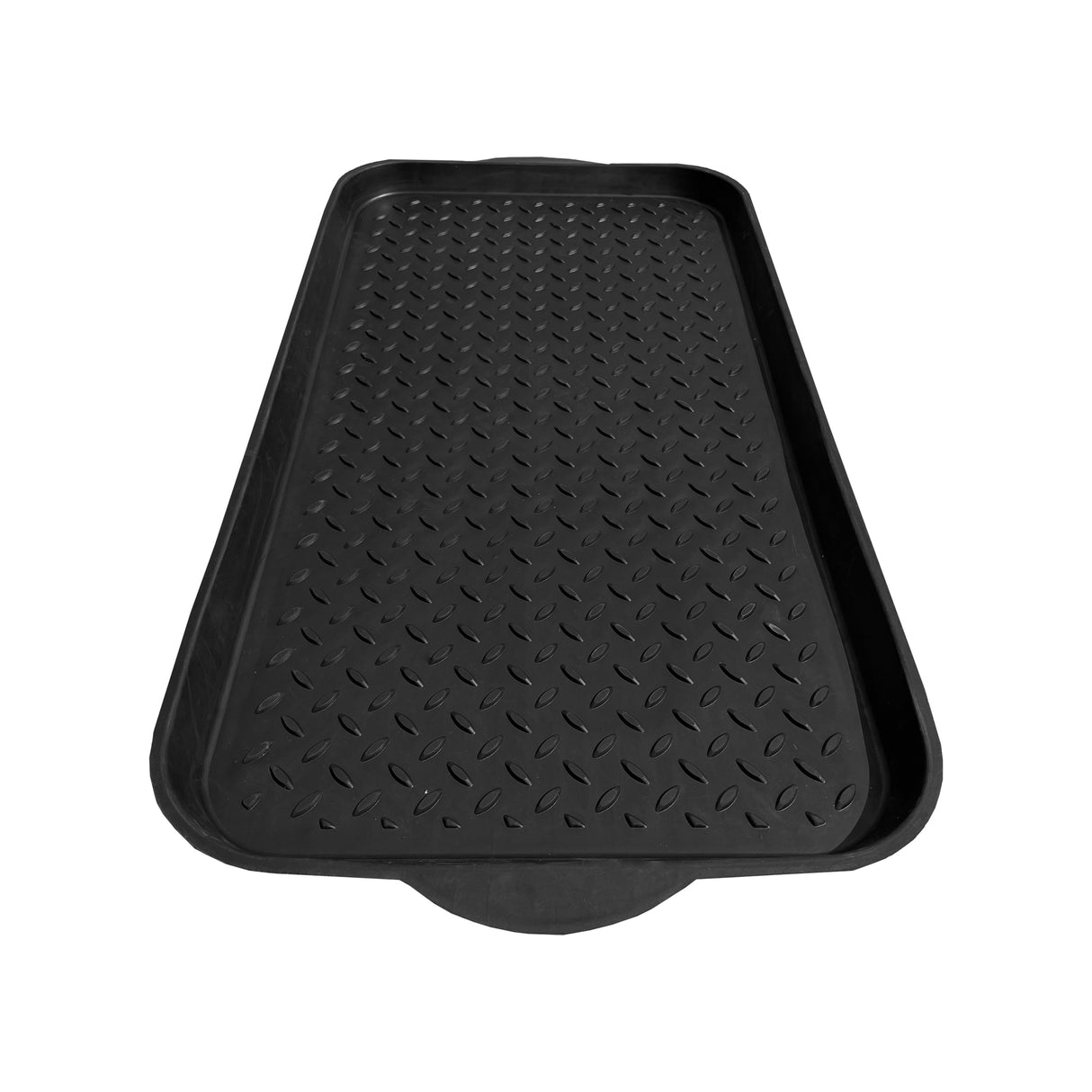 Shoes, Boots & Wellies Tray - Plain Black - Soft Rubber