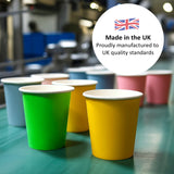 Disposable Coloured Paper Party Cups – 8oz & 12oz