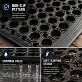 Heavy Duty Entrance Mat - Rubber Ring Floor Mat