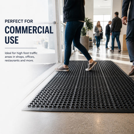 Heavy Duty Rubber Ring Floor Mat