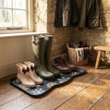 Shoes, Boots & Wellies Tray - Snowflakes