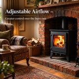 5kW Steel Defra Approved Multi-Fuel Burning Stove - ST001