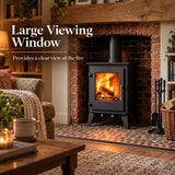 5kW Steel Defra Approved Multi-Fuel Burning Stove - ST001