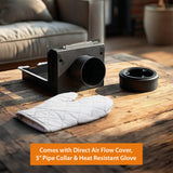 5kW Steel Defra Approved Multi-Fuel Burning Stove - ST001