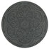 Nicoman Grey Reversible Scroll Stepping Stone Recycled Rubber