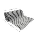 PVC Duckboard Wet Area Non-Slip Mat Drainage Matt - 5M Roll