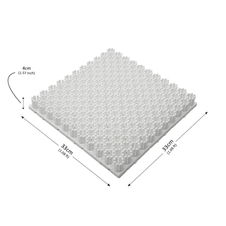 Nicoman Snowboard Training Mat Set for Off Snow Practice