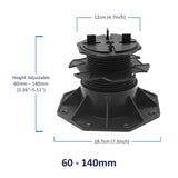 Adjustable Pedestal Support for Paving