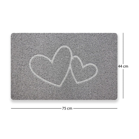 Embossed Spaghetti Loofah Anti Slip Shower/Bath Mat