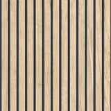 Belgravia Panacea Wood Slats Wallpaper Light Oak 1158