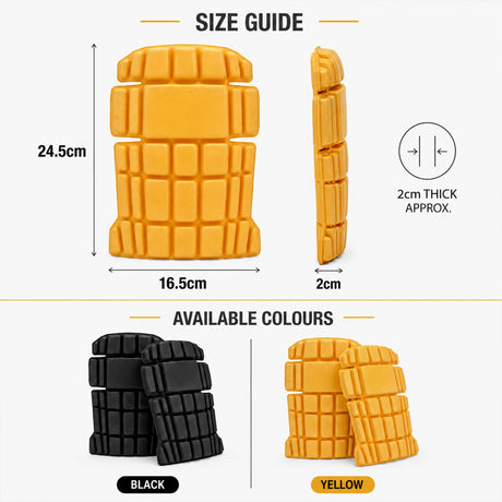 Knee Pad Inserts for Work Pants