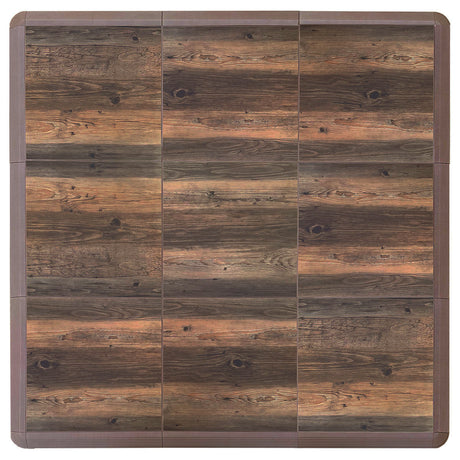 Portable Modular Wooden Effect Floor Kit - Large Tile 46cm x 46cm