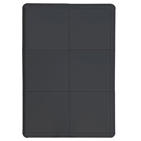 Portable Modular Wooden Effect Floor Kit - Black