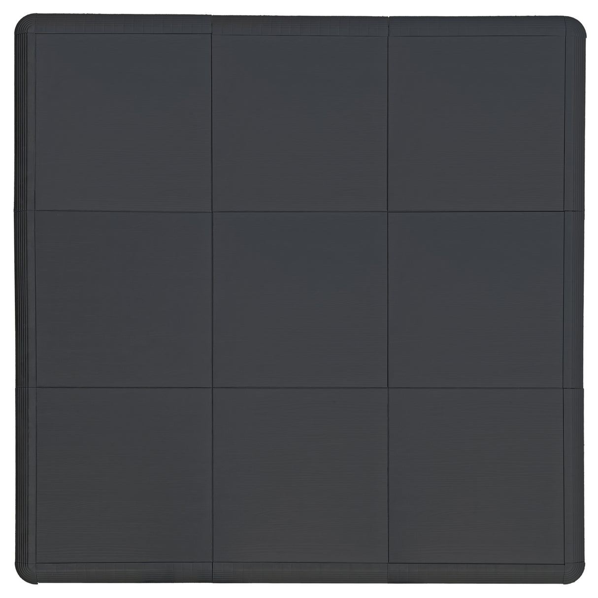 Portable Modular Wooden Effect Floor Kit - Black