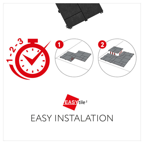 Pallet Offer - Mosaic Composite Interlocking Decking Tiles - 630pcs