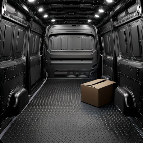 Nicoman Non-Slip Diamond Tread Recycled Rubber Flooring Rolls