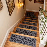 Victorian Style Eco-Friendly Rubber Step Mat - Grey