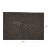 Outdoor Spaghetti Doormat Embossed - Brown