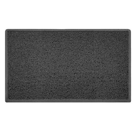 Indoor Spaghetti Doormat Plain  - Dark Grey