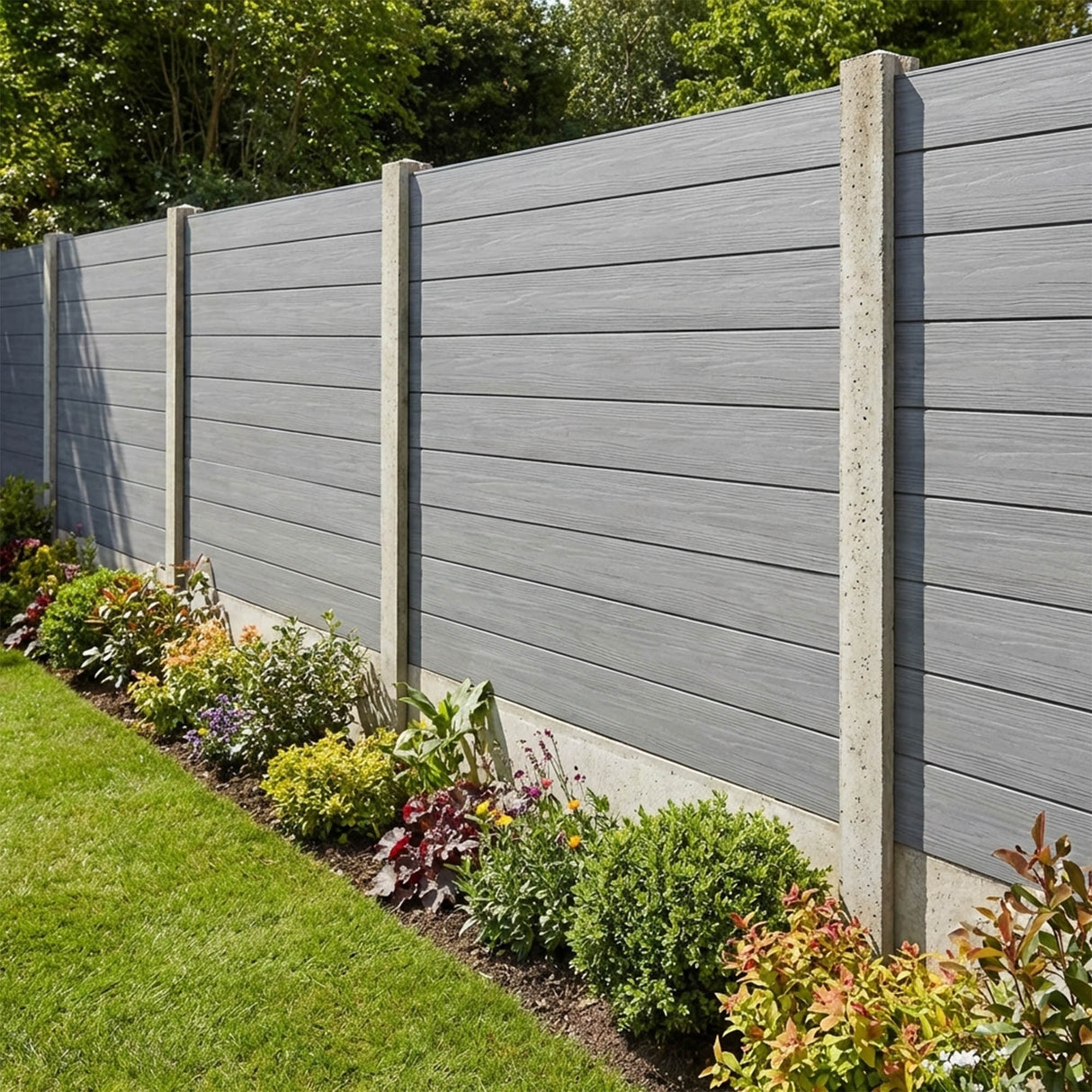 Composite Fence Panels and Inserts