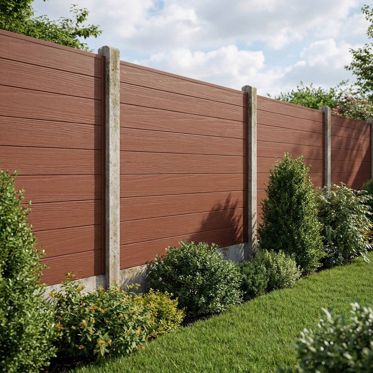 Composite Fence Panels and Inserts