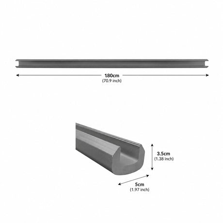 Composite Fence Panel Kit – 1.8m x 1.8m Complete Fence Set