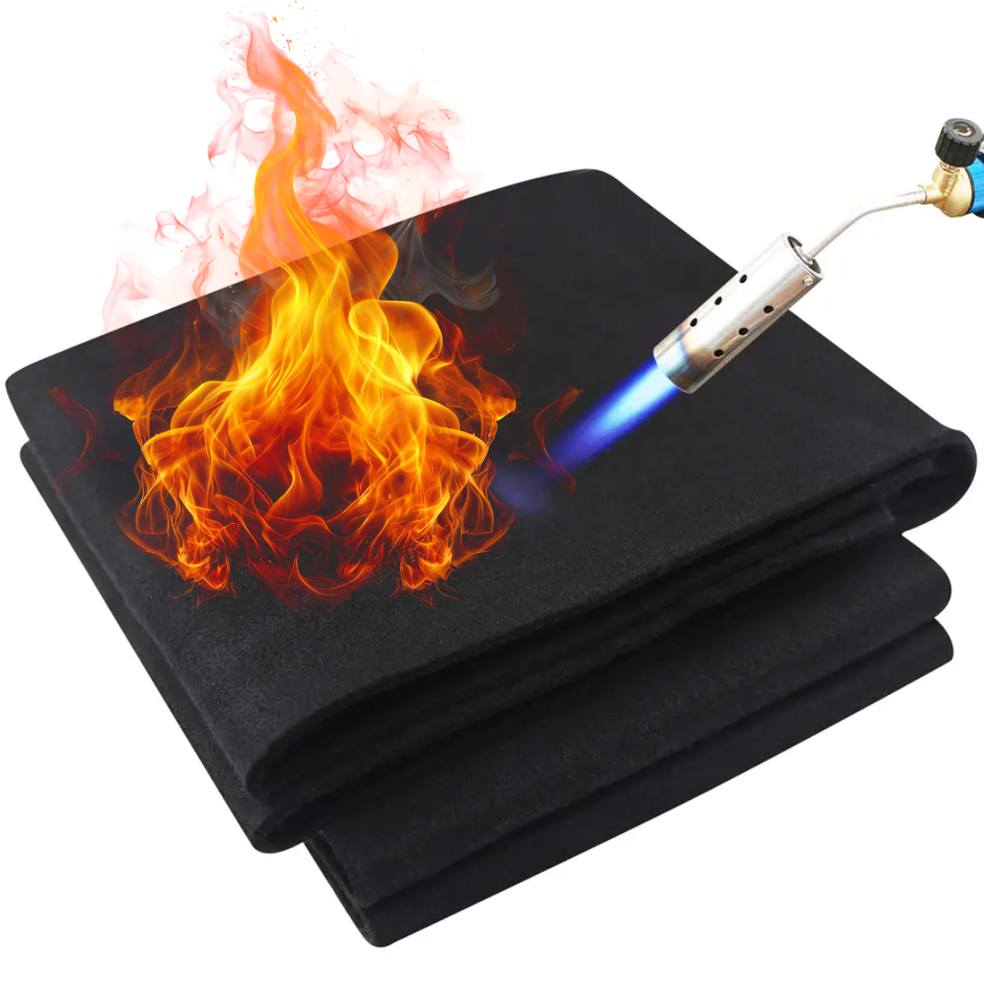 Fireproof Mat Science Fireproof Welding Blanket Mat– 5mm Thick, Heat Resistant Up to 1800°F ...
