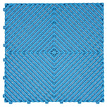 Nicoman Modular Interlocking Ribbed & Solid Garage Floor Tiles