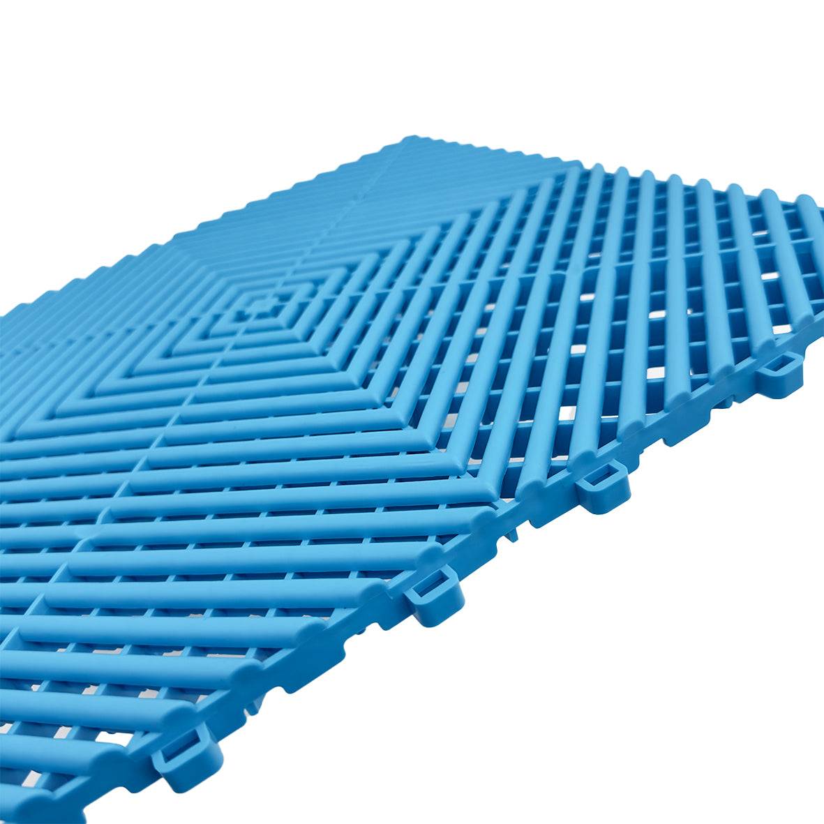 Nicoman Modular Interlocking Ribbed & Solid Floor Tiles