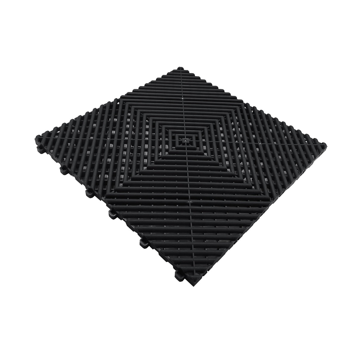 Nicoman Modular Interlocking Ribbed & Solid Floor Tiles