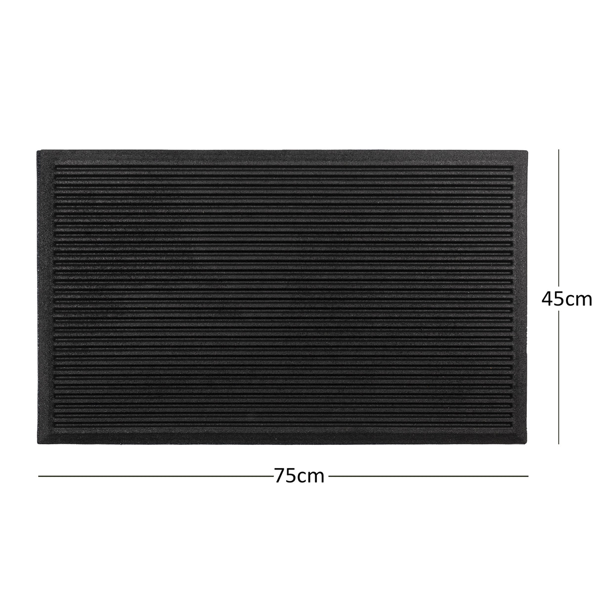 Ribbed Harmony Indoor/Outdoor Entrance Door Mat