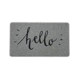 Hello Print PVC Spaghetti Looper Door Mat - 75x44cm