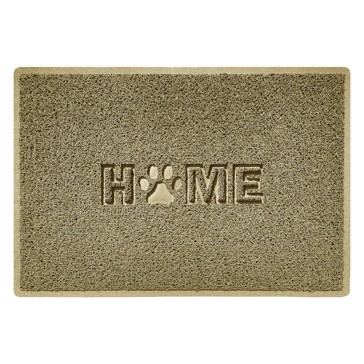 Embossed Home Paw Spaghetti Indoor Doormat